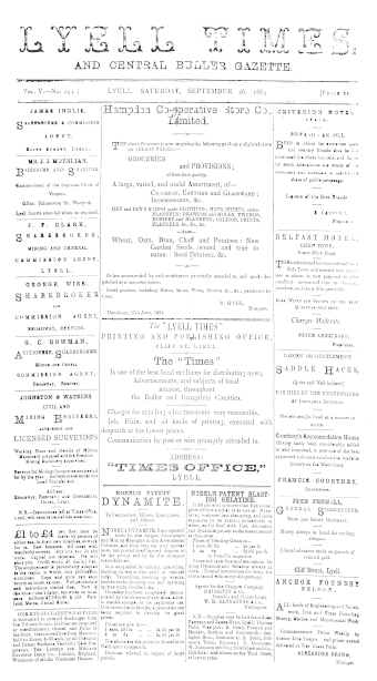 Issue page