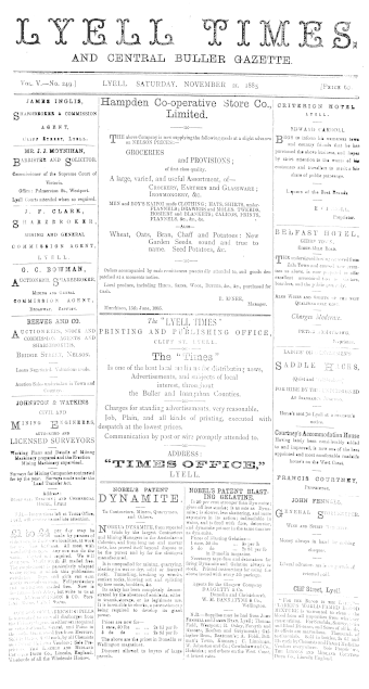 Issue page