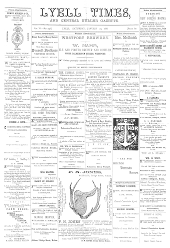 Issue page