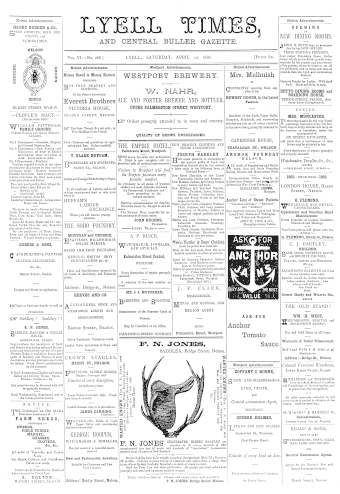 Issue page