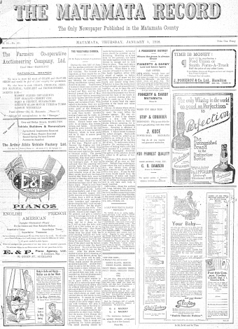 Issue page