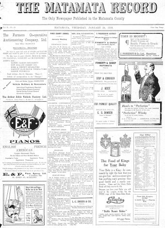 Issue page