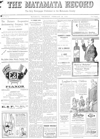 Issue page