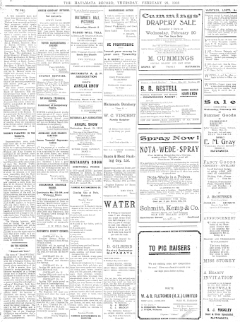 Issue page