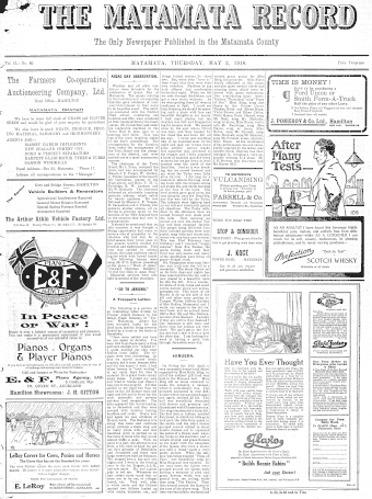 Issue page