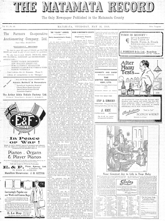 Issue page