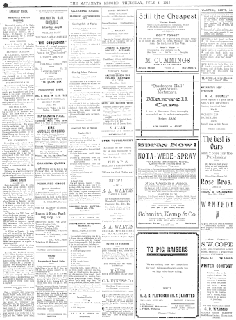 Issue page