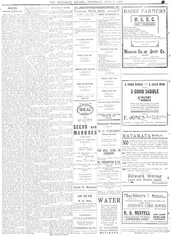Issue page
