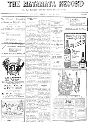 Issue page