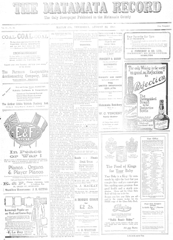 Issue page