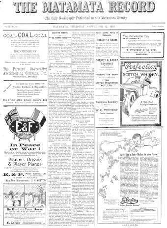 Issue page