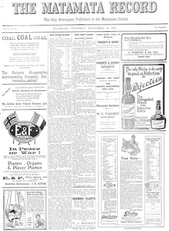 Issue page