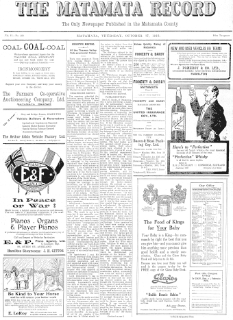 Issue page