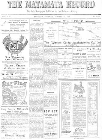 Issue page