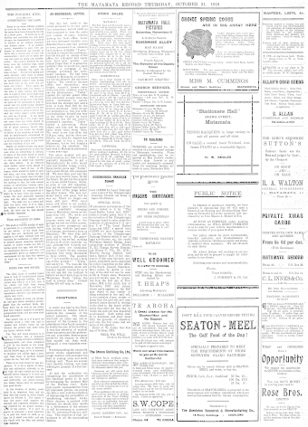 Issue page