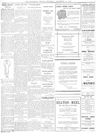 Issue page