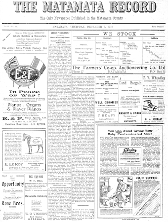 Issue page