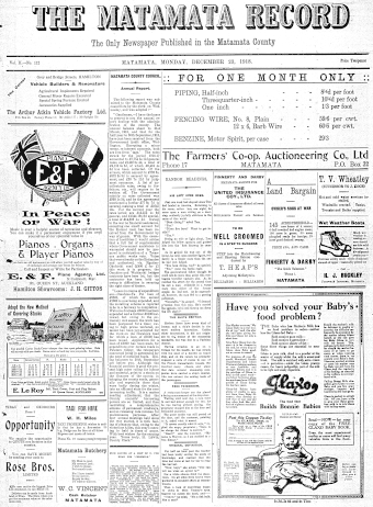 Issue page
