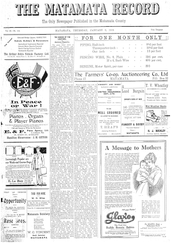 Issue page