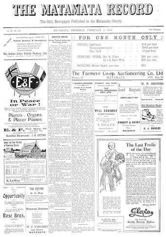 Issue page
