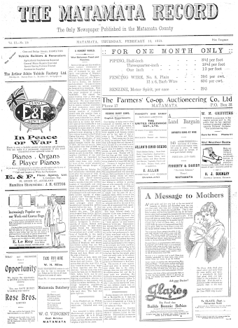 Issue page