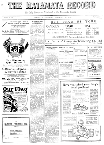 Issue page