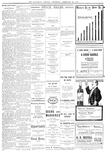 Issue page