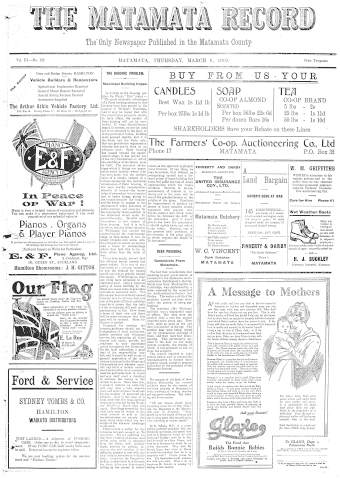 Issue page