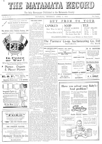 Issue page
