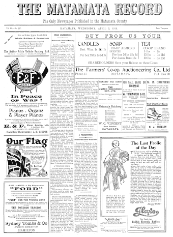 Issue page