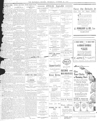 Issue page