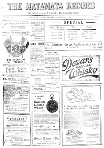 Issue page