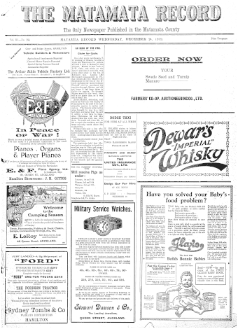 Issue page