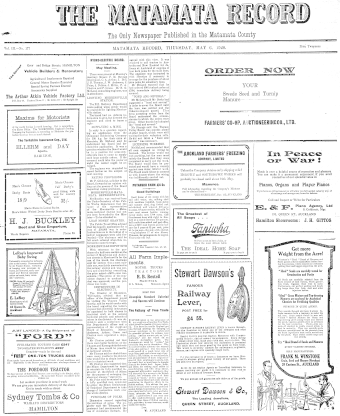 Issue page