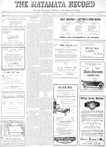 Issue page