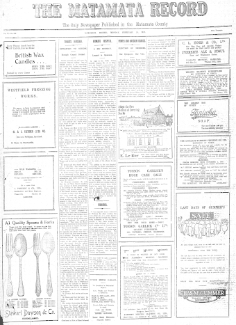 Issue page
