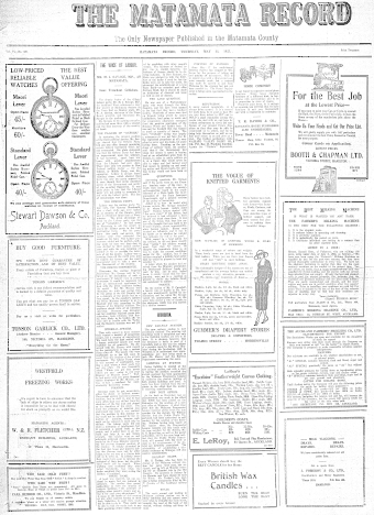 Issue page