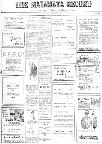 Issue page