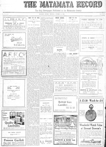 Issue page
