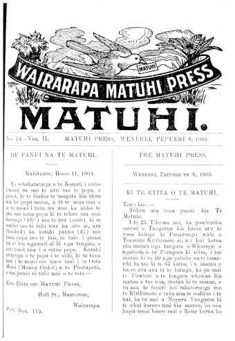 Issue page