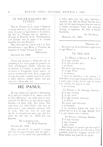 Issue page