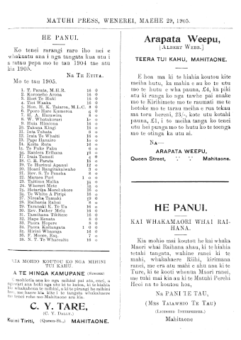 Issue page