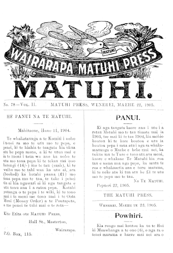 Issue page