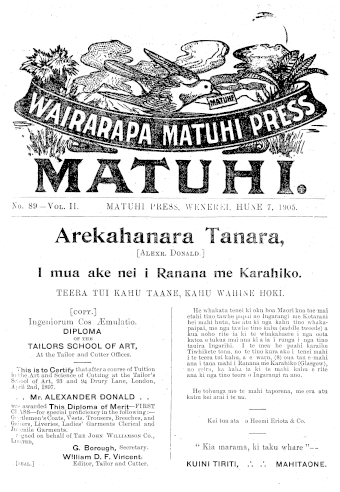 Issue page