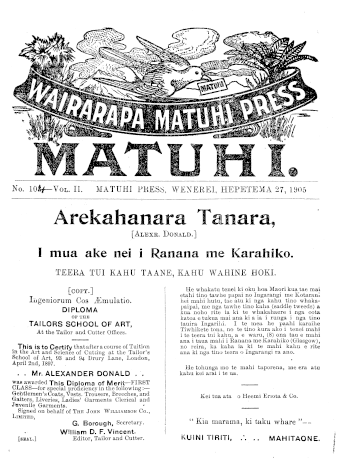 Issue page