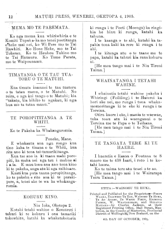 Issue page
