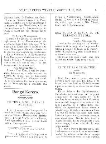 Issue page