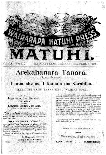 Issue page
