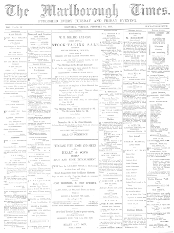 Issue page