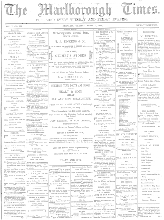 Issue page